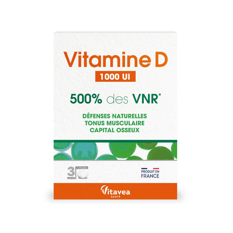 Vitavea Santé Vitamina D 1000IU 90 comprimidos