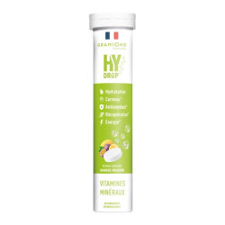 Granions Hydrop 5 en 1 comprimidos de hidratación mango pasión 20 comprimidos