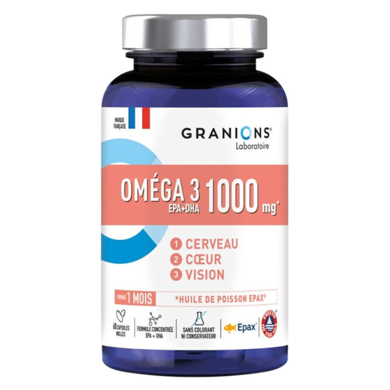 Granions Omega 3 1000 mg 60 cápsulas