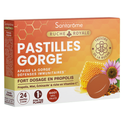 Santarome Royal Hive 24 pastillas para la garganta