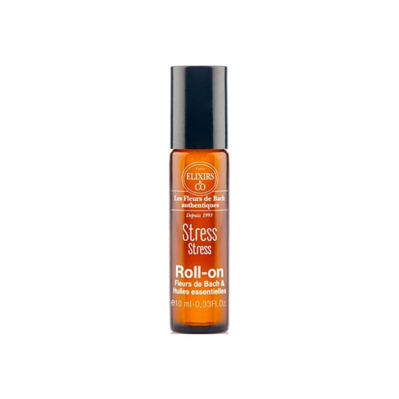 Elixirs&Co Stress Roll-on con Flores de Bach y Aceites Esenciales 10ml