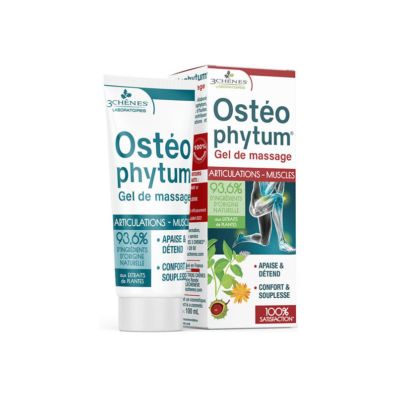 3 Chênes Gel de Masaje Osteophytum tubo 100ml