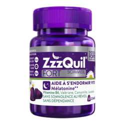 ZzzQuil Fort Sommeil sabor bayas silvestres 60 gominolas