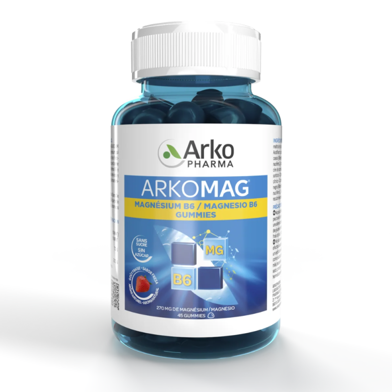Arkopharma Arkomag Magnésium B6 45 gominolas Arkopharma Arkomag Magnésium B6 45 gominolas
