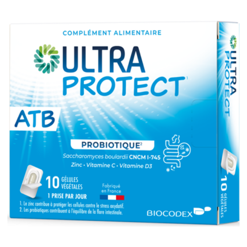 Biocodex Ultra-Protect ATB Probiótico 10 cápsulas