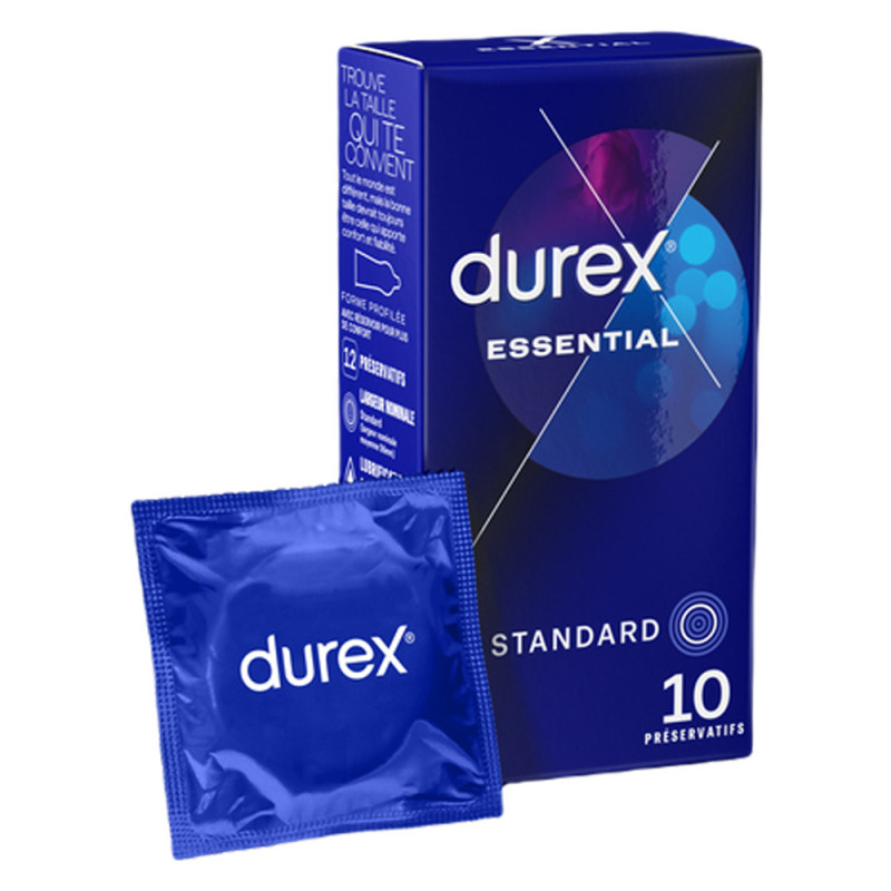 Durex Essential Caja de 12 Preservativos