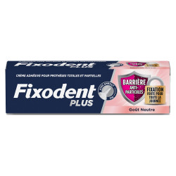 Fixodent Plus Crema adhesiva antipartículas 57gr