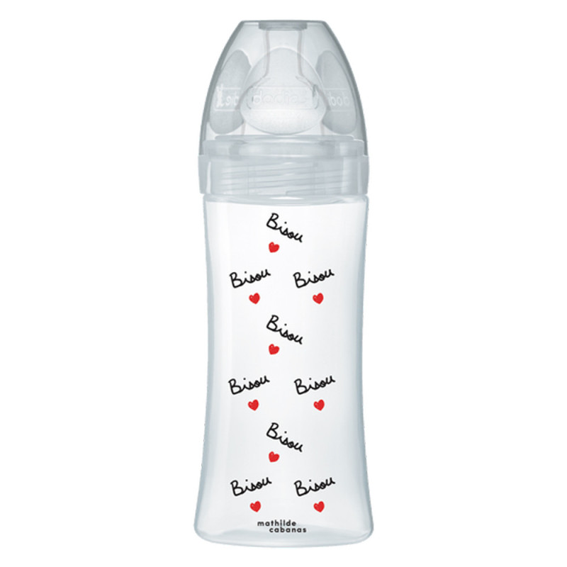 Dodie Biberon anti-colique Tétine plato Mathilde cabanas 270ml