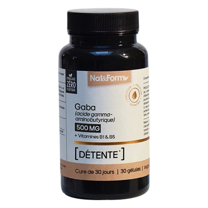 Nat&Form Gaba Détente 30 cápsulas Nat&Form Gaba Détente 30 cápsulas