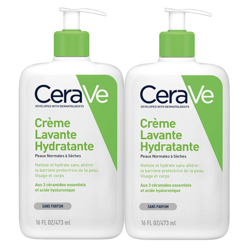 CeraVe Crema Hidratante Set de 2 x 473ml