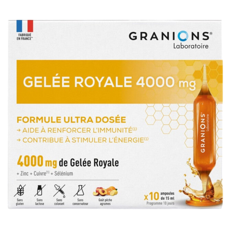 Granions Jalea Real 4000mg 10 ampollas