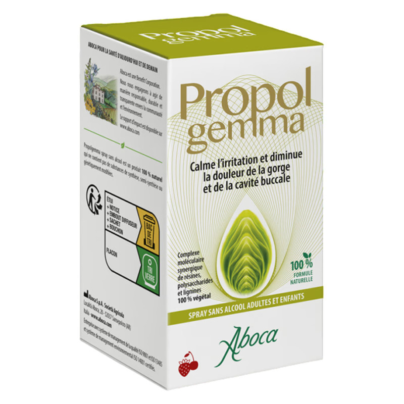 Aboca Propolgemma Spray sin alcohol para adultos y niños 30ml