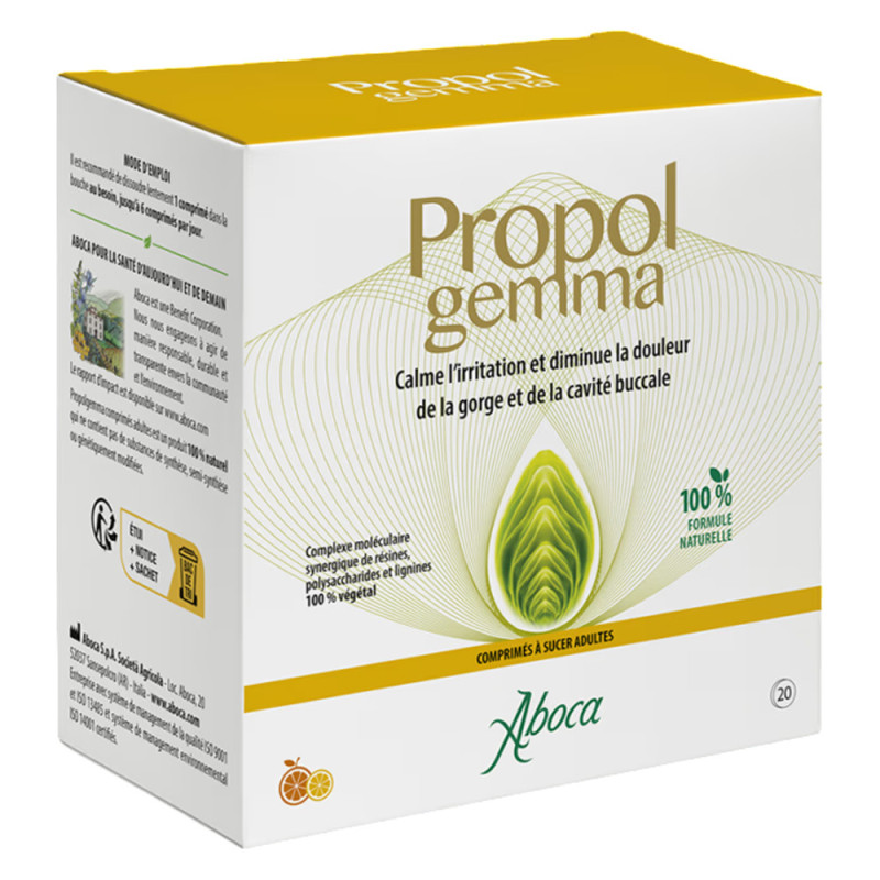 Aboca Propolgemma adultos 20 comprimidos masticables Aboca Propolgemma adultos 20 comprimidos masticables