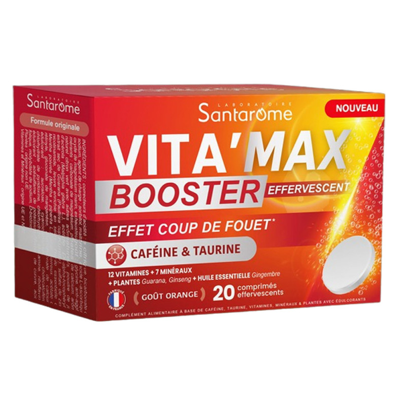 Santarome Vita'Max Booster efervescente 20 comprimidos