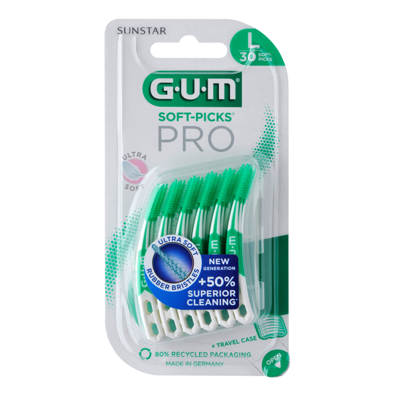 GUM Soft-Picks Pro L 30 palillos interdentales GUM Soft-Picks Pro L 30 palillos interdentales