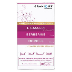 Granions Complejo Adelgazante probiótico 20 cápsulas