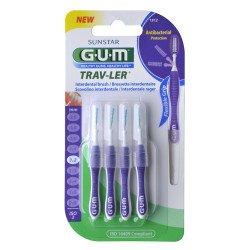 GUM Trav-ler 1512 Cepillos interdentales 1,2 mm 6 uds