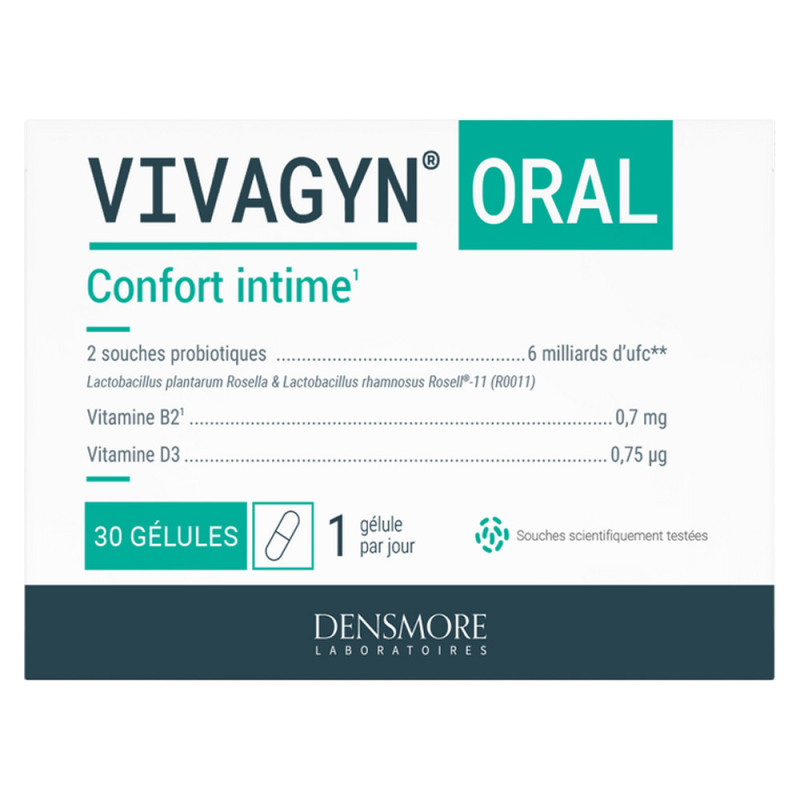 Densmore Vivagyn Oral Confort Íntimo 30 cápsulas