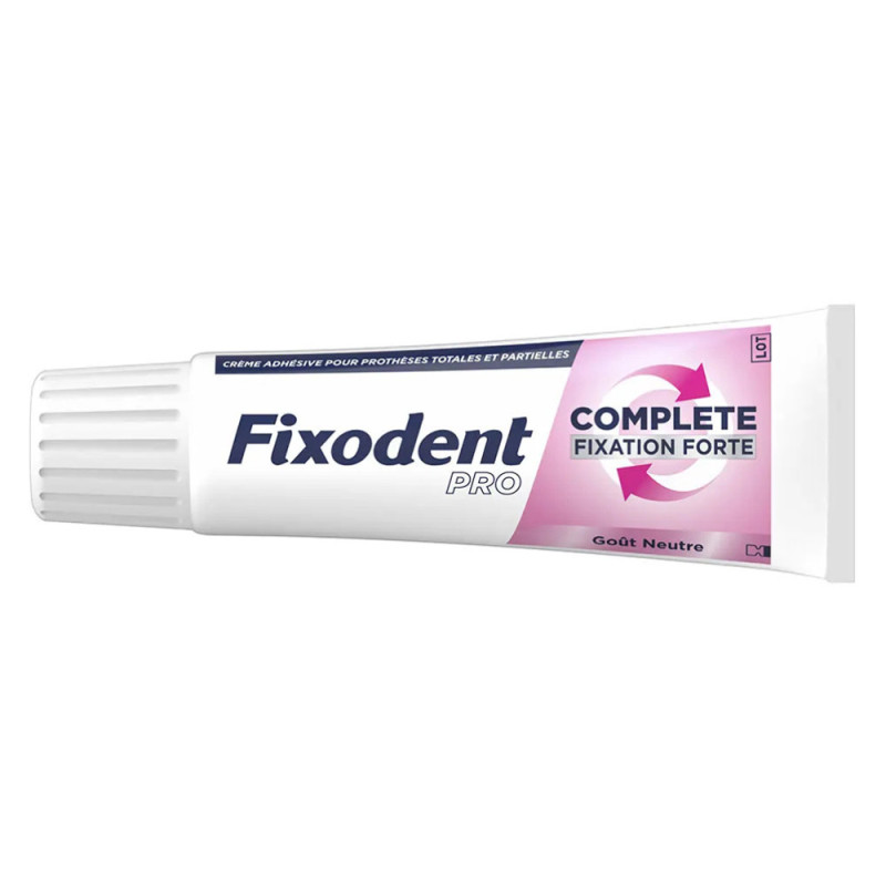 Fixodent Pro Complete Crema Adhesiva Sabor Neutro 47gr