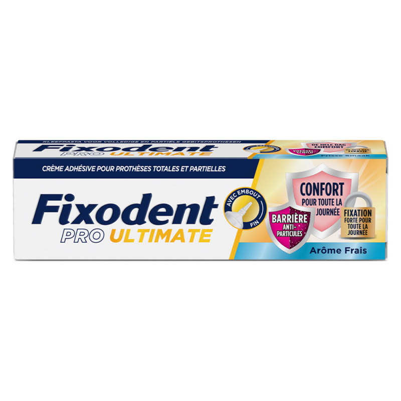 Fixodent Pro Ultimate Crema adhesiva sabor fresco 57gr