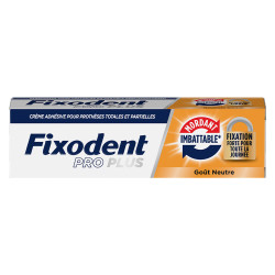 Fixodent Pro Plus Crema adhesiva con mordida insuperable 40gr