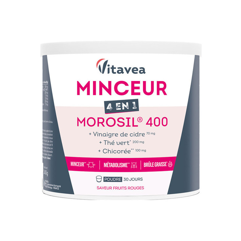 Vitavea Morocil 400 Adelgazante 4en1 sabor frutos rojos 240gr