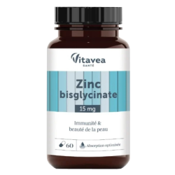 Vitavea Santé Bisglicinato de Zinc Inmunidad y Belleza de la Piel 60 cápsulas