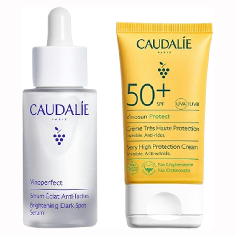 Caudalie Vinoperfect Serum & Sunscreen Set 2025