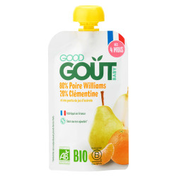 Pera Clementina Ecológica Good Goût de 4 meses 120gr