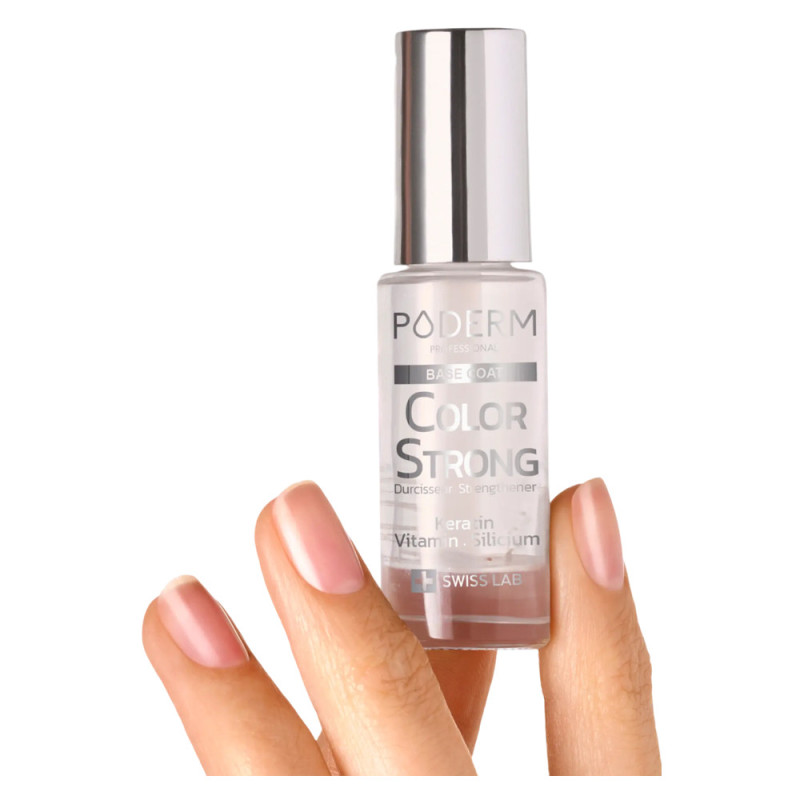 Poderm Base Coat Color Fuerte Endurecedor 8ml