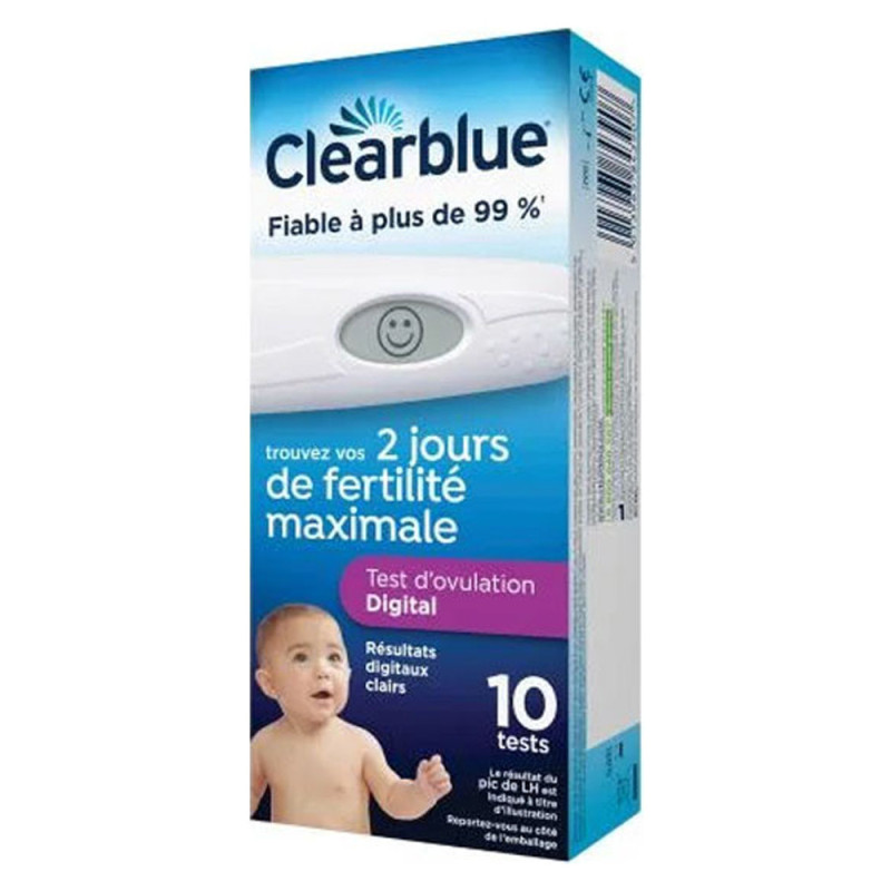 Test digital de ovulación Clearblue 20 tests