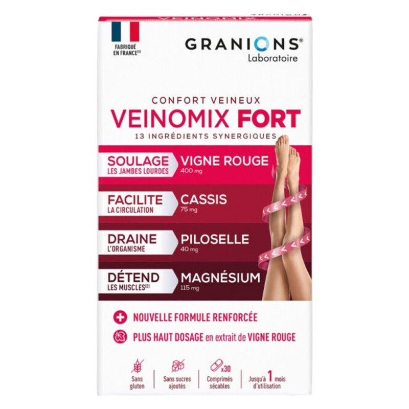 Granions Veinomix Fort 30 comprimidos