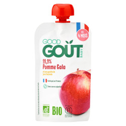 Good Goût Pomme Gala a partir de 4 meses bio 120gr