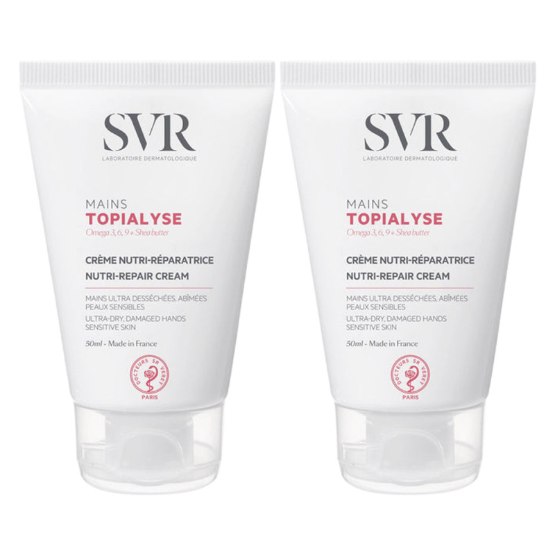SVR Topialyse Crema de Manos Envase de 2x50ml SVR Topialyse Crema de Manos Envase de 2x50ml