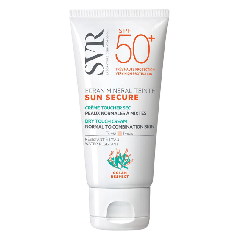 SVR Sun Secure Pantalla Mineral Tintada Piel Normal a Mixta SPF50+ 60gr