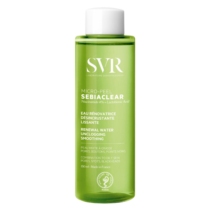 SVR Sebiaclear Micro-Peel Agua Renovadora 150ml