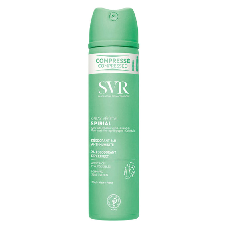 SVR Spirial Spray Végétal desodorante antihumedad 48H 75ml
