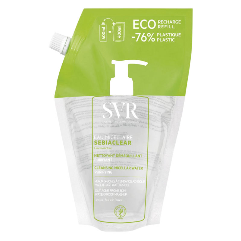 SVR Sebiaclear Eco-refill agua micelar 400ml
