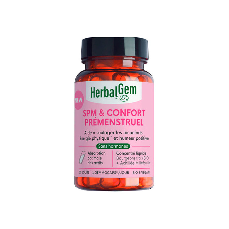 Herbalgem PMS & Premenstrual Comfort bio 30 cápsulas