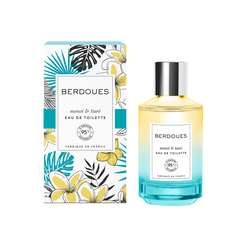 Berdoues Eau de toilette Monoï & Tiaré 100ml Berdoues Eau de toilette Monoï & Tiaré 100ml