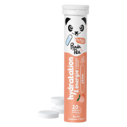 Panda Tea Hidratación y Energía Melocotón 20 pastillas