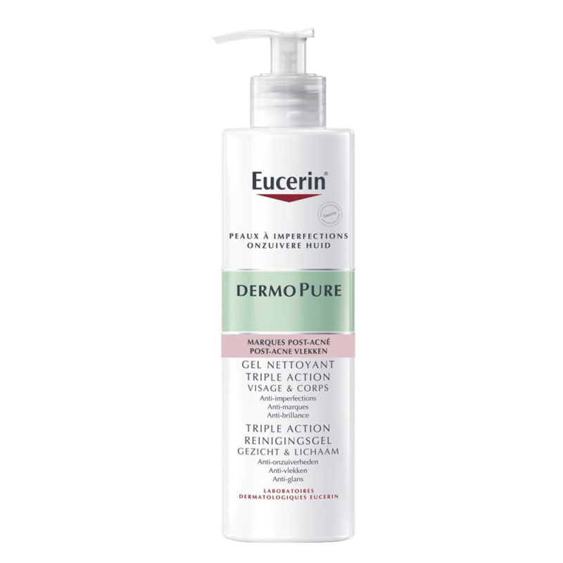 Eucerin DermoPure Gel Limpiador Triple Acción 400ml Eucerin DermoPure Gel Limpiador Triple Acción 400ml