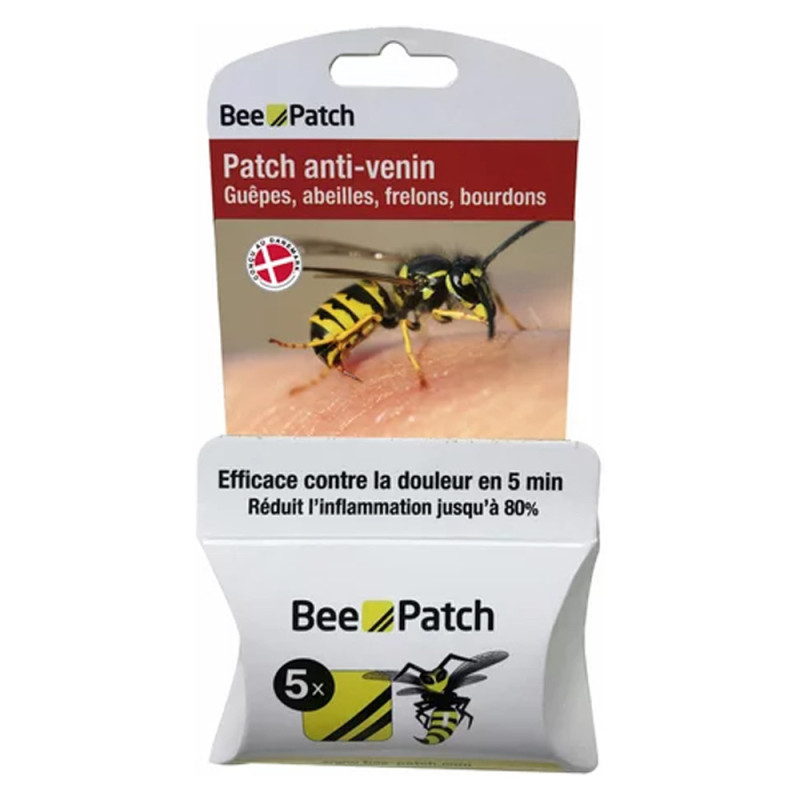 Katadyn Parche Abeja Antiveneno 5 piezas