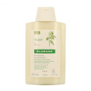 klorane champú extra suave a la leche de avena 200ml