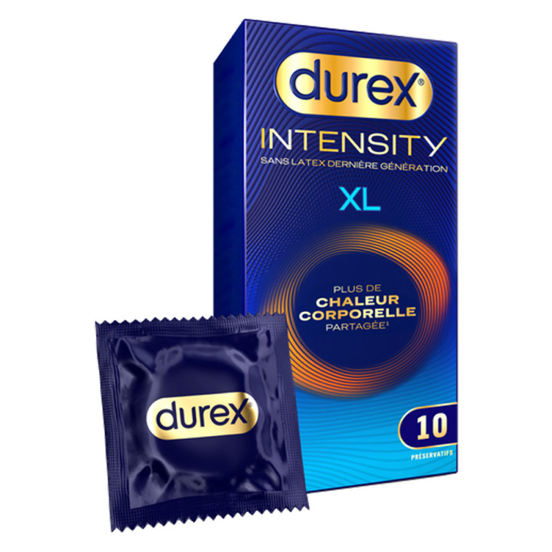 Preservativos Durex Intensity XL 10