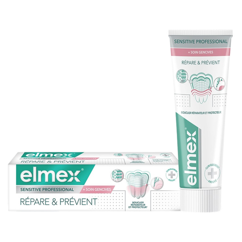 Elmex Sensitive Pasta dentífrica profesional repara y previene 75ml
