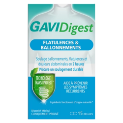 GAVIDigest Flatulencia y Distensión 30 cápsulas