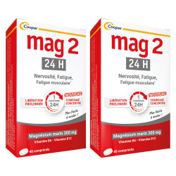 Cooper Mag 2 24H Magnesio Marino 2x40 comprimidos