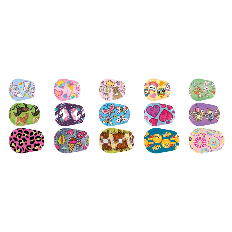 3M Opticlude Silicona Girl maxi 5,7 x 8 cm 50 apósitos