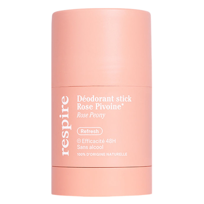 Respire Desodorante en barra rosa peonía 50gr